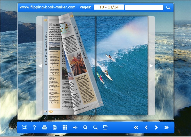 Vision Theme for Wise PDF to FlipBook pro 1.0 full